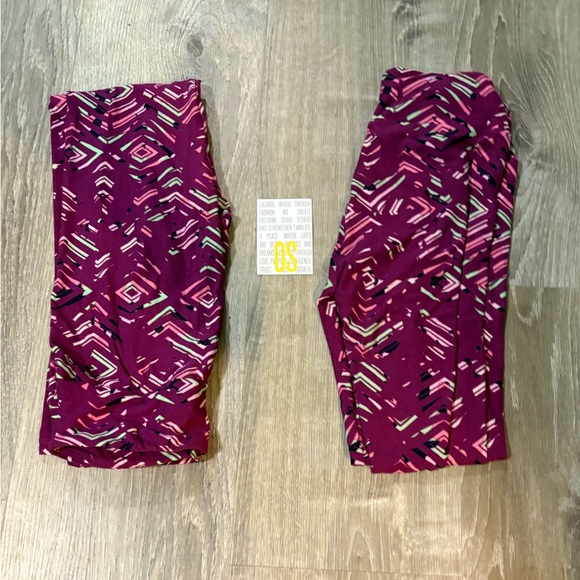 Lularoe os leggings bundle new with tag perfect for besties, twins or mom n me - Picture 1 of 1